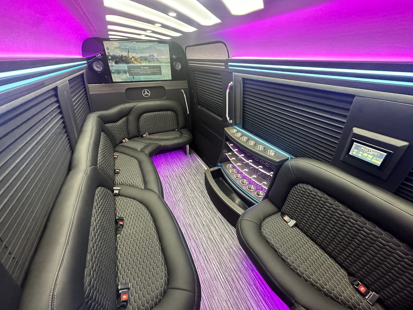 Custom VIP Limo Sprinter interior
